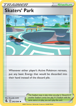 Pokemon Fusion Strike Skaters' Park - 242