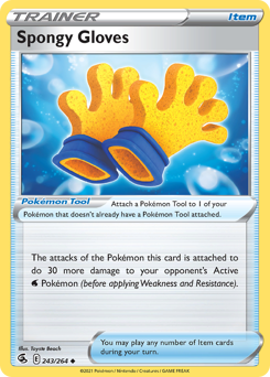 Pokemon Fusion Strike Spongy Gloves - 243