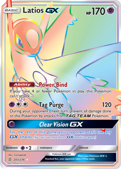 Pokemon Unified Minds Latios-GX - 243