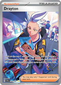 Pokemon Surging Sparks Drayton - 244