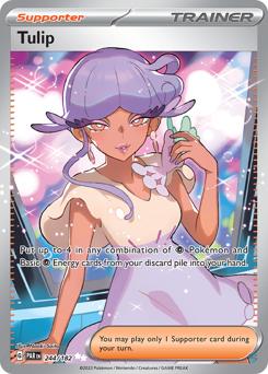 Pokemon Paradox Rift Tulip - 244