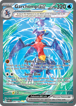 Pokemon Paradox Rift Garchomp ex - 245