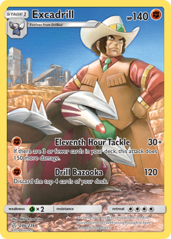 Pokemon Cosmic Eclipse Excadrill - 246