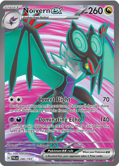 Pokemon Paldea Evolved Noivern ex - 246