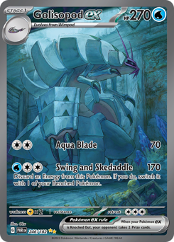 Pokemon Paradox Rift Golisopod ex - 246