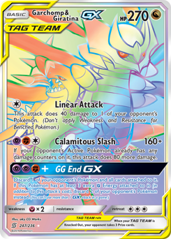 Pokemon Unified Minds Garchomp & Giratina-GX - 247