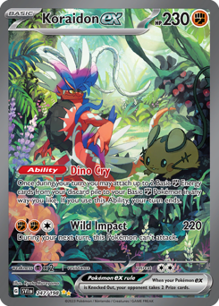 Pokemon Scarlet & Violet Koraidon ex - 247