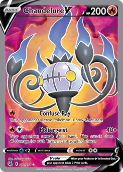 Pokemon Fusion Strike Chandelure V - 247