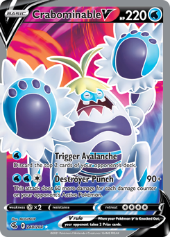 Pokemon Fusion Strike Crabominable V - 248