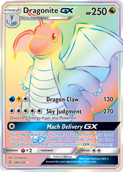 Pokemon Unified Minds Dragonite-GX - 248