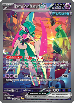 Pokemon Paradox Rift Iron Valiant ex - 249