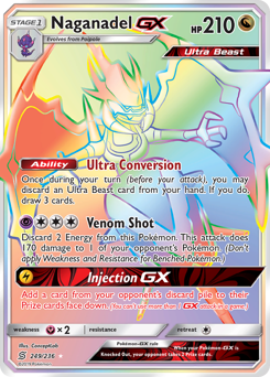 Pokemon Unified Minds Naganadel-GX - 249