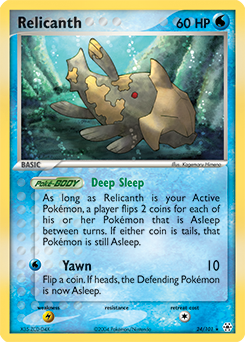Pokemon Hidden Legends Relicanth - 24