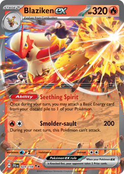 Pokemon Journey Together Blaziken ex - 24