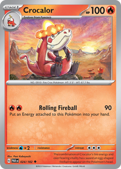 Pokemon Paradox Rift Crocalor - 24