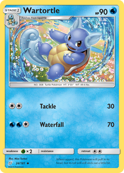 Pokemon Team Up Wartortle - 24