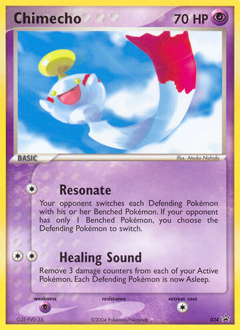 Pokemon Nintendo Black Star Promos Chimecho - 24