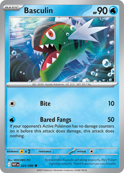 Pokemon White Flare Basculin - 24