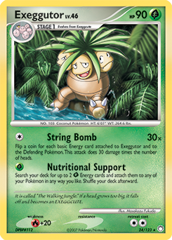 Pokemon Mysterious Treasures Exeggutor - 24