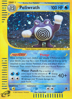 Pokemon Expedition Base Set Poliwrath - 24