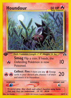 Pokemon Neo Discovery Houndour - 24