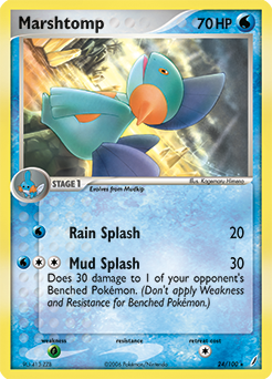 Pokemon Crystal Guardians Marshtomp - 24