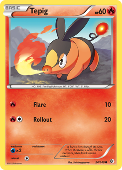 Pokemon Boundaries Crossed Tepig - 24