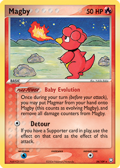 Pokemon Team Rocket Returns Magby - 24