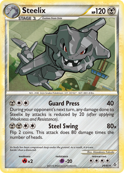 Pokemon HS—Unleashed Steelix - 24
