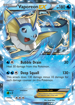Pokemon Generations Vaporeon-EX - 24