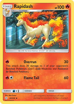 Pokemon Cosmic Eclipse Rapidash - 24