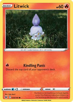 Pokemon Lost Origin Litwick - 24