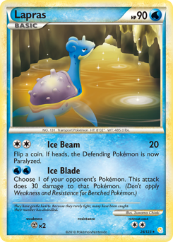 Pokemon HeartGold & SoulSilver Lapras - 24