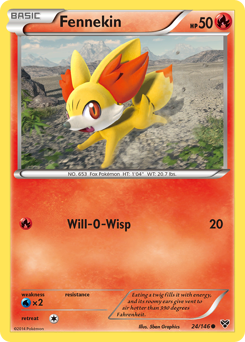 Pokemon XY Fennekin - 24