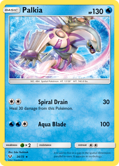Pokemon Shining Legends Palkia - 24