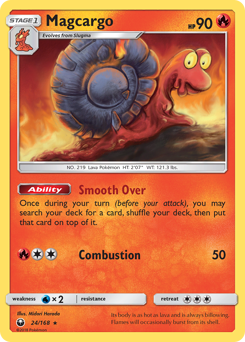 Pokemon Celestial Storm Magcargo - 24