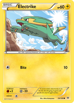 Pokemon Roaring Skies Electrike - 24