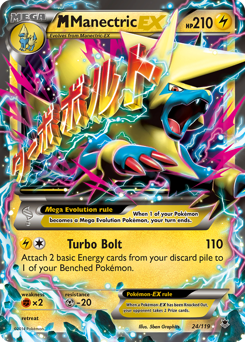 Pokemon Phantom Forces M Manectric-EX - 24