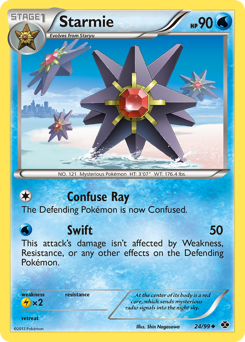 Pokemon Next Destinies Starmie - 24