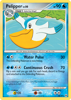 Pokemon Arceus Pelipper - 24