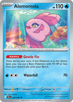 Pokemon Black Bolt Alomomola - 24