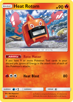 Pokemon Ultra Prism Heat Rotom - 24