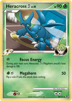 Pokemon Rising Rivals Heracross E4 - 24