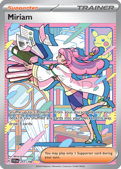 Pokemon Scarlet & Violet Miriam - 251
