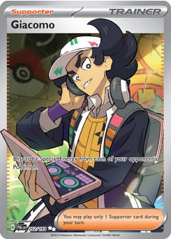 Pokemon Paldea Evolved Giacomo - 252
