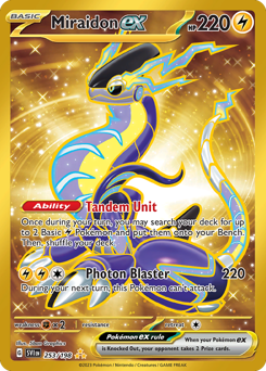 Pokemon Scarlet & Violet Miraidon ex - 253