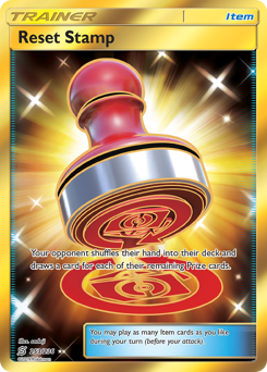 Pokemon Unified Minds Reset Stamp - 253