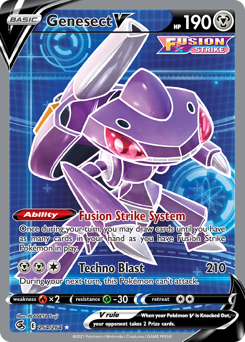 Pokemon Fusion Strike Genesect V - 254