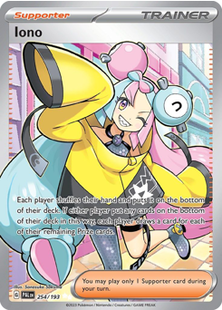 Pokemon Paldea Evolved Iono - 254