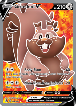 Pokemon Fusion Strike Greedent V - 256